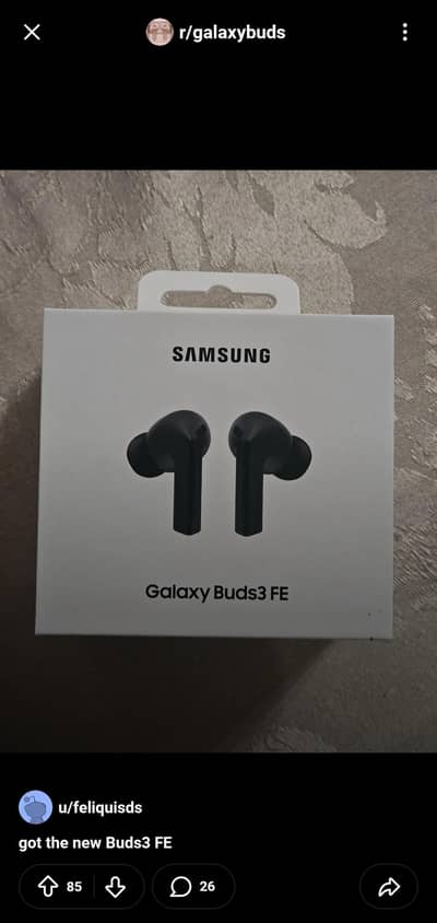 Samsung Galaxy Buds3 Fe | Original Sealed box | ANC TWS