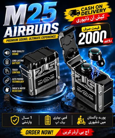 m25 Earbuds Cash on Delivery