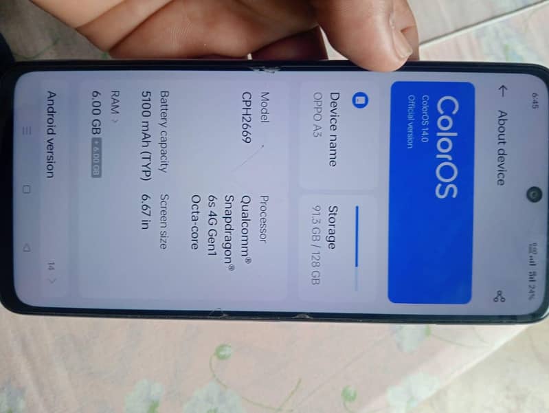 OPPO A3 5