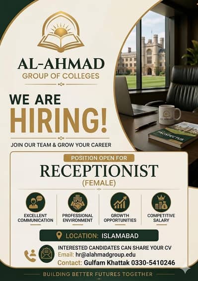 Female Receptionist