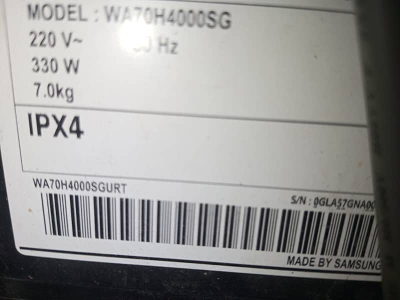 Automatic Washing machine 1