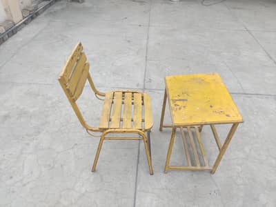 School Chairs and disk for sale