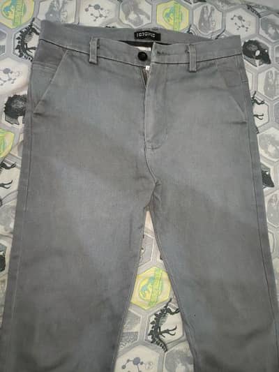 Grey formal Chino Pant just one time wear