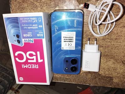 redmi 15c 6/128 gb full new ha abi hi lia ha box pack
