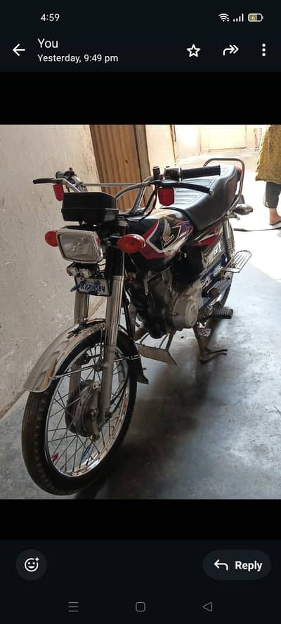 Honda 125 Karachi number 2017