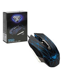 S50 Wired Gaming Mouse RGB 800-2400 DPI Mouse