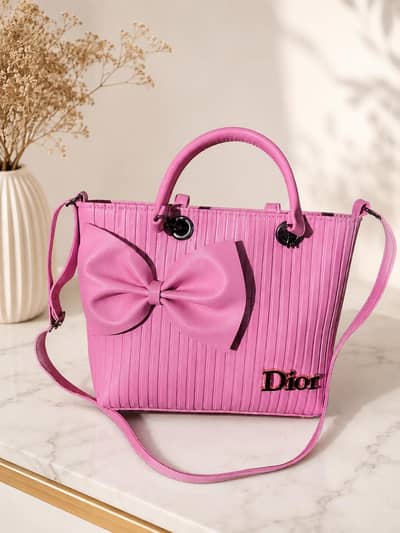 Elegant Handbag with Bow | Ladies Fashion Bag