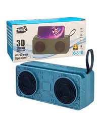 X818 Bluetooth Speaker Radio Shape Wireless Speaker