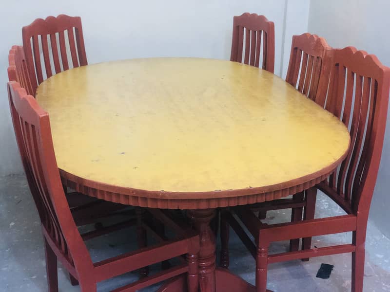 Table with chairs 1