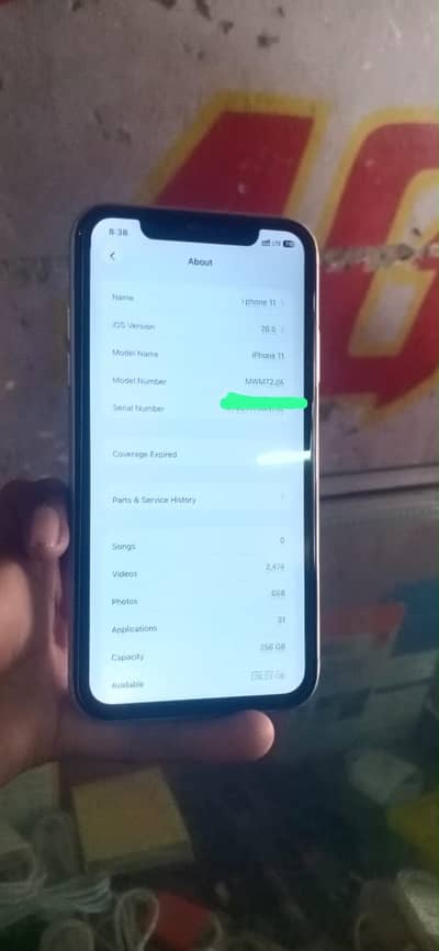 I phone 11 urgent for sale PTA APPROVED 256 Gb