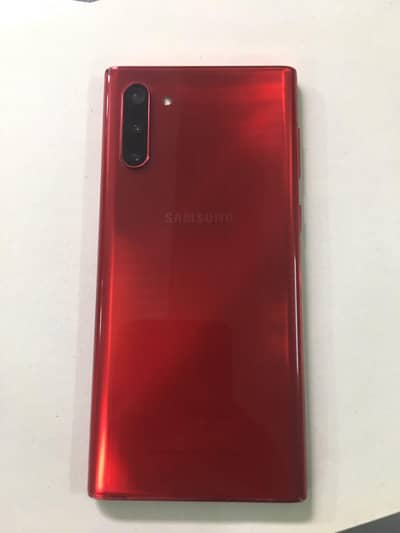 Samsung Mobile Note 10 5g 12GB 256GB back chinge glass brack