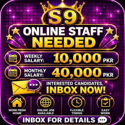 online staff needed