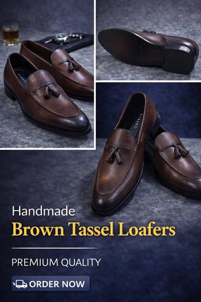 Handmade pure leather shoes
