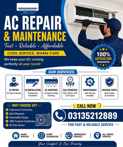 ac rep and maintenance Islamabad rawalpindi