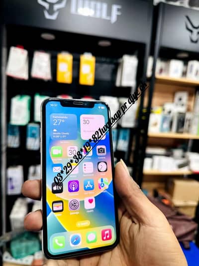 iphone x 256GB  okay