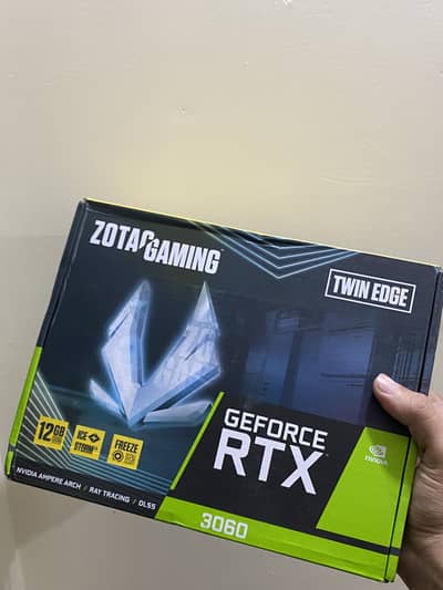 RTX 3060 12GB SEALED CARD WITH BOX
