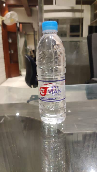 Evian Crystal Water