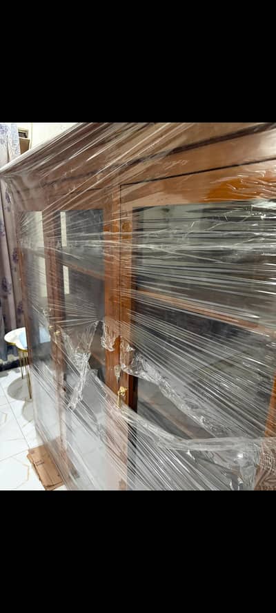 Pure Wooden Bartan Almari