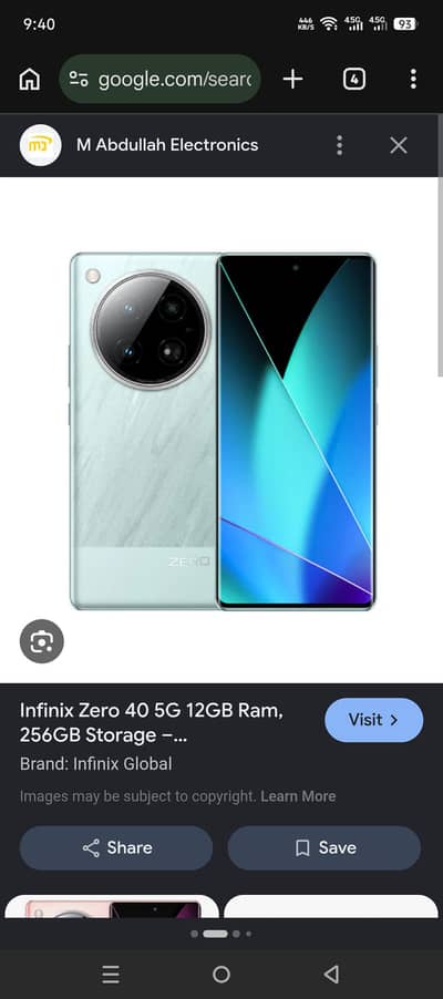 Infinix Zero 40
