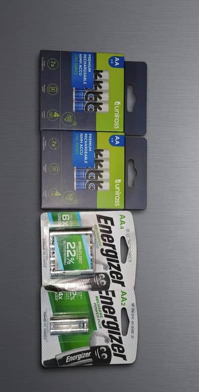 Brand New Rechargable Batteries