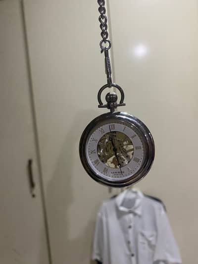 Akribos pocket watch AK453SS