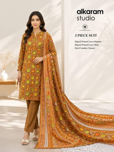 Premium Digital Printed Lawn Collection - Unstitched Suits