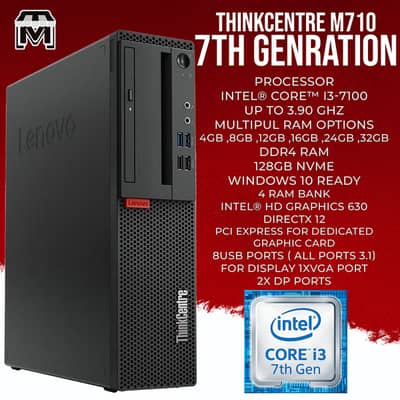 i3 7th Gen | 4GB RAM | 128GB Nvme SSD
