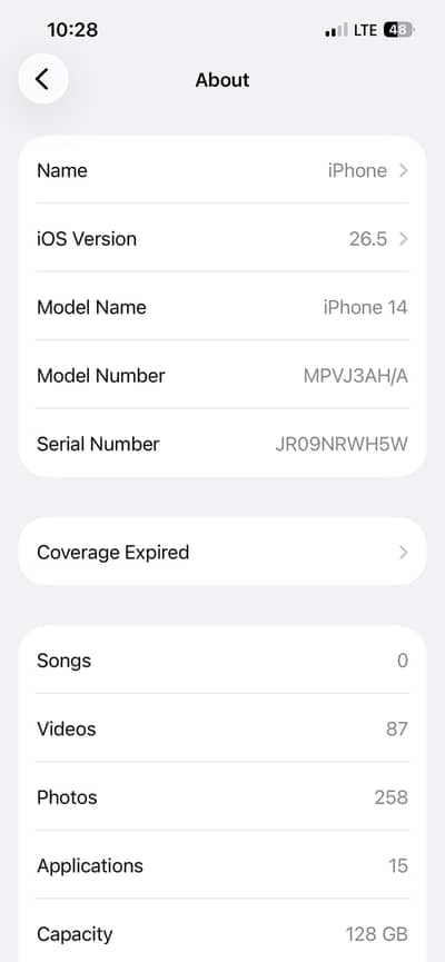 Apple iPhone 14