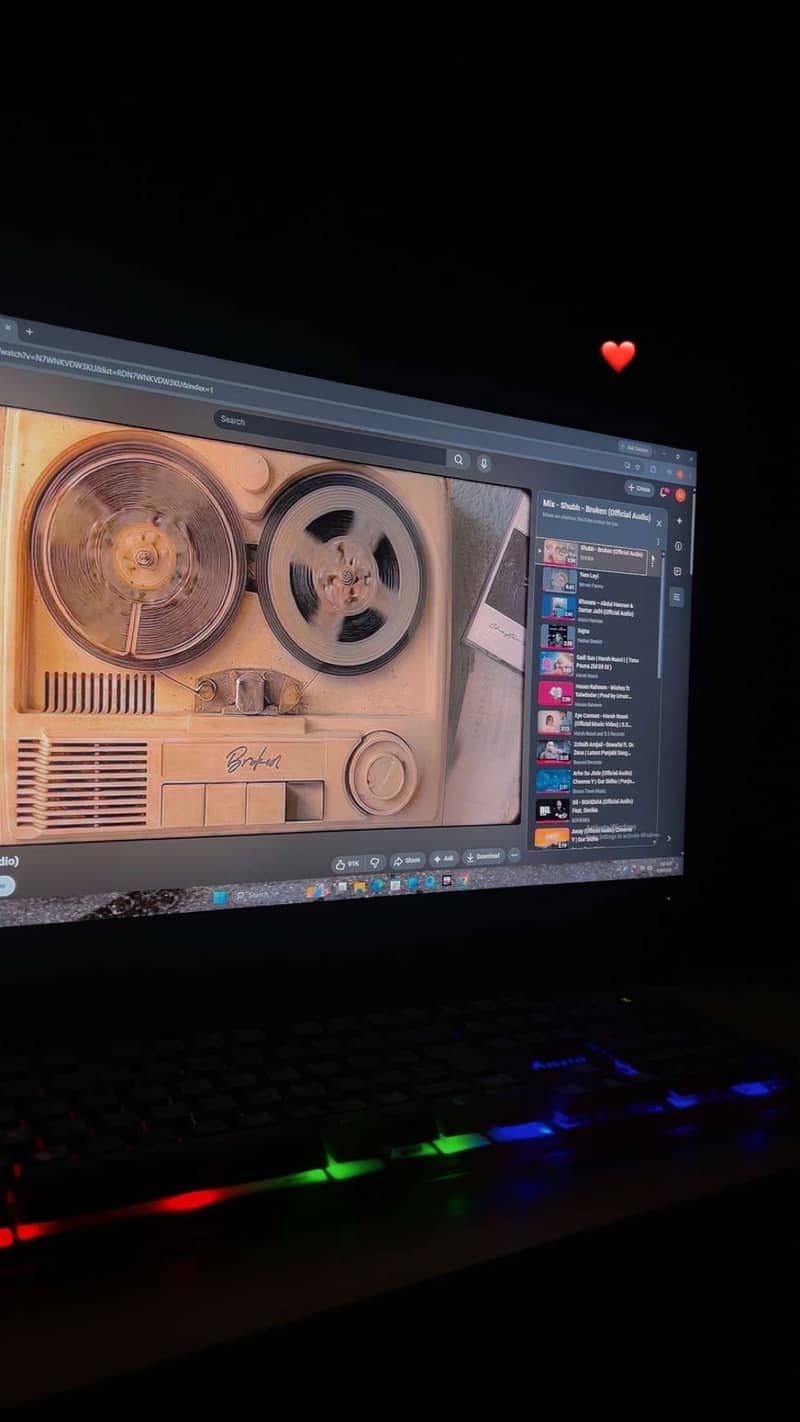 Gaming pc setup 1