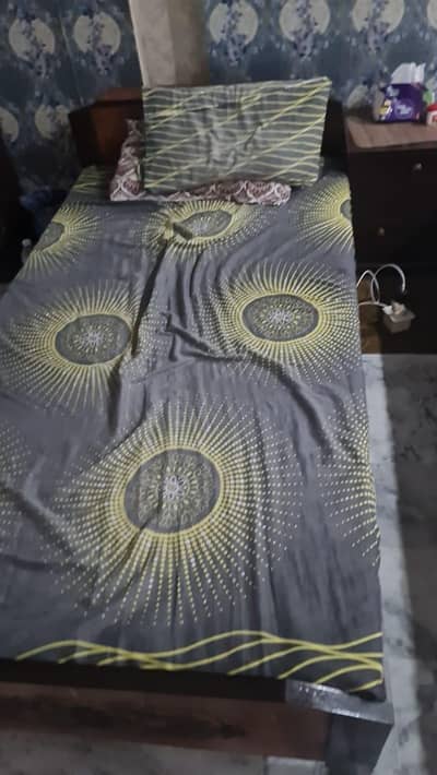Diar Wood Single Bed Set of 2