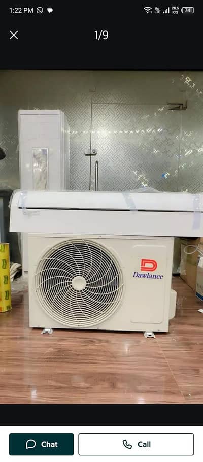 Dawlance 1.5 ton DC inverter heat and cool totally genuine