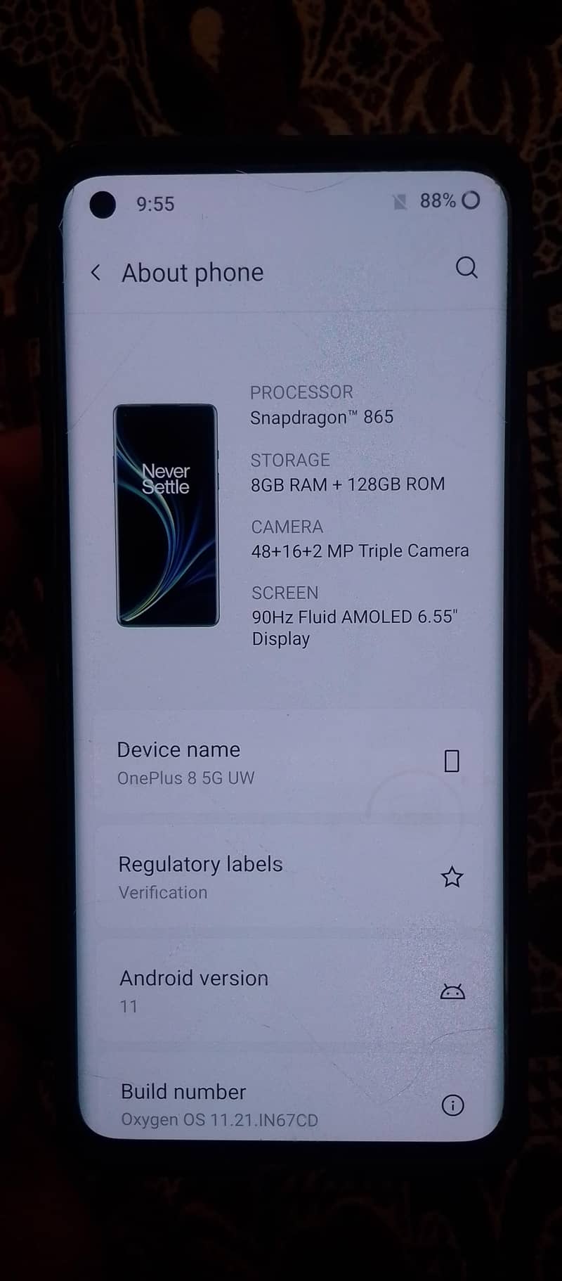 One Plus 8 1