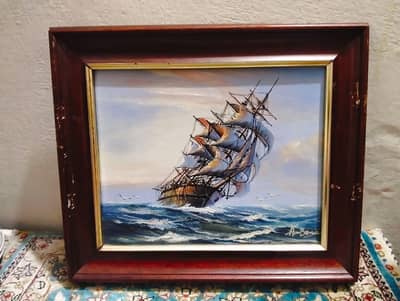Original oil paintings by the British coastal artist John Ambrose (