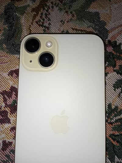 Apple iPhone 15 plus jv yellow