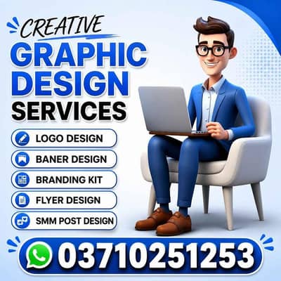 03710251253  Graphic designing services available
