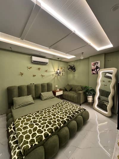 Bahria Town Lahore Furnished Apartment For Rent 3 Hours Daily & Monthly Daily Basis Short Stay Per Day Weekly