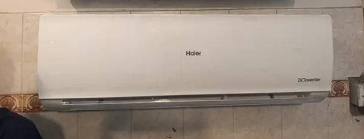 Haier 1.5 ton DC inverter heat and cool totally genuine