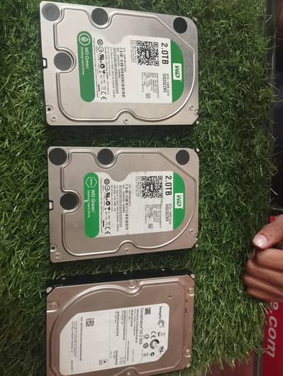 WD 2TB+2TB+3TB HHD urgent seel