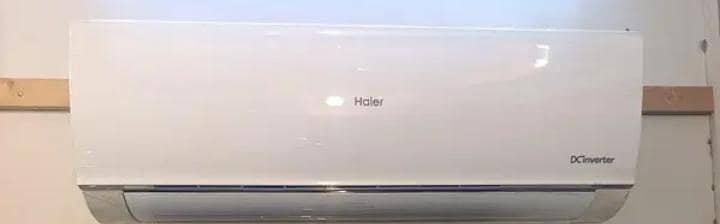 Haier 1.5 ton DC inverter heat and cool totally genuine