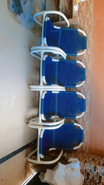 Out Door chair Set/ 4 chair & 1 Round Table Avalible