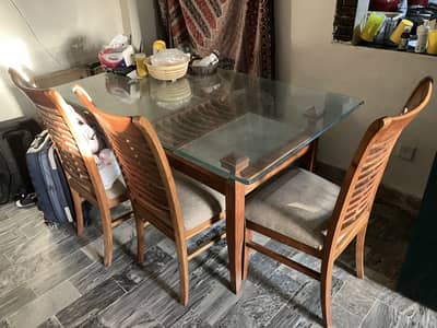 Dining Table with 6 Chairs