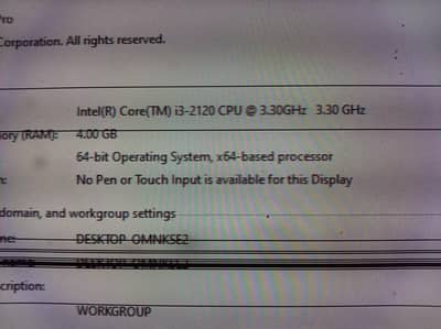 Intel core i3-2 gen