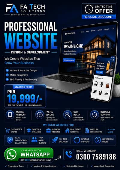 Professional Website Design & Development Services