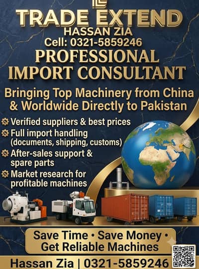 your trustworthy Import Consultant