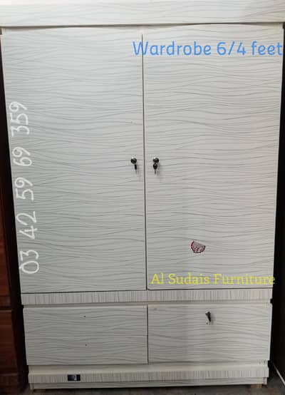 hanger almari, wardrobe 6ft, mirror dresser, cupboard wd drawer, home