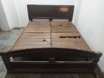 Double Bed with Mattress