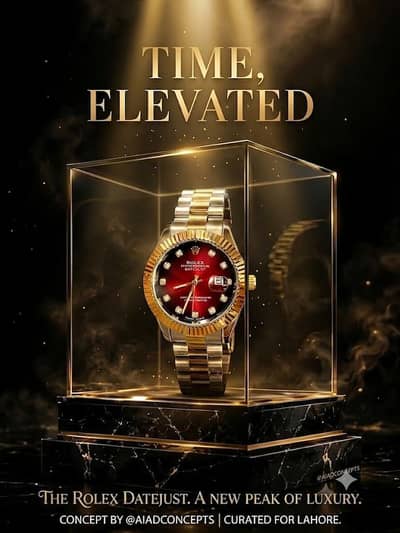 Rolex Style Men's Watch - Excellent Condition