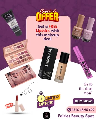 Fairies Glam Deal  Makeup deal