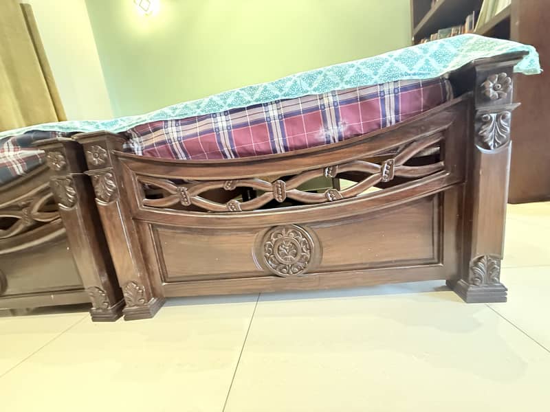 Chinioti two single bed set 6