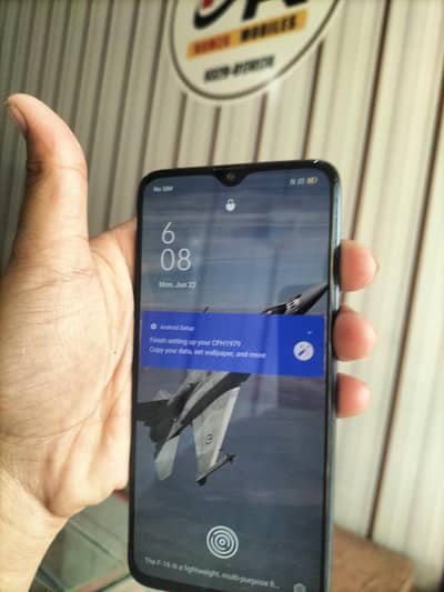 OPPO Reno z 8GB 256/GB  Display finger